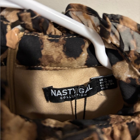 Nasty Gal Cheetah Print Romper - Picture 2 of 5